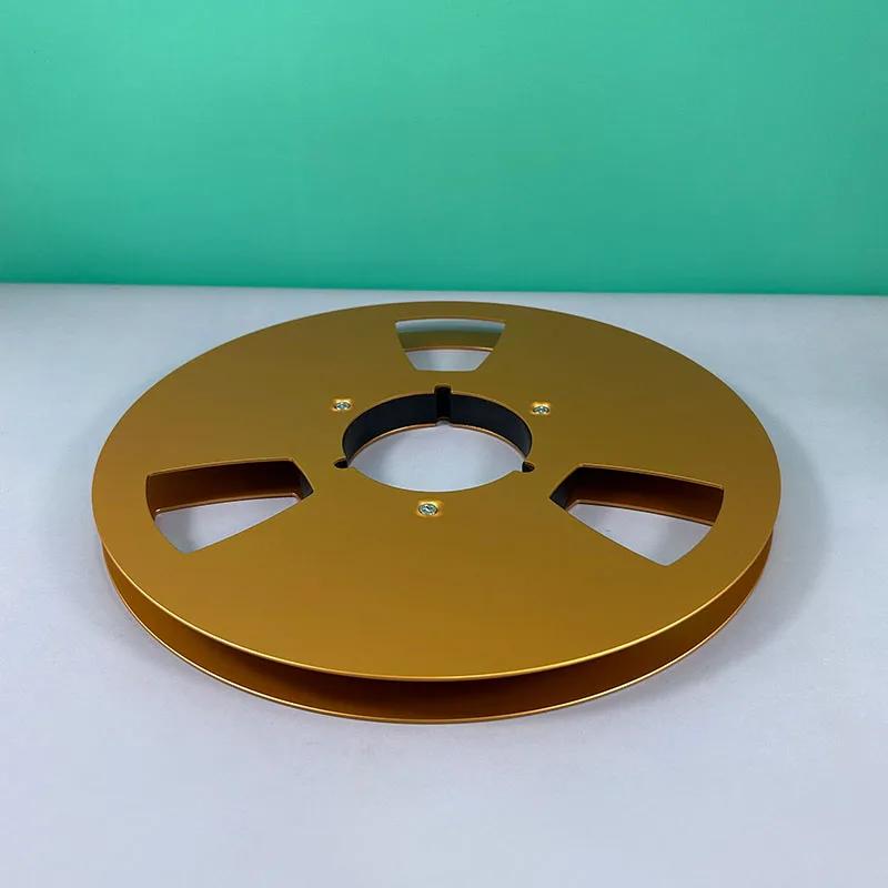 Enrouleur de bande métallique audio analogique, 1/2 ", 10.5", nouveau disque en aluminium, hub ouver