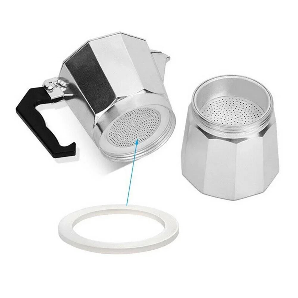Tamis à joint en caoutchouc en Silicone Durable, 1/2/3/6/9/12 tasses, inodore pour Pots à expresso E