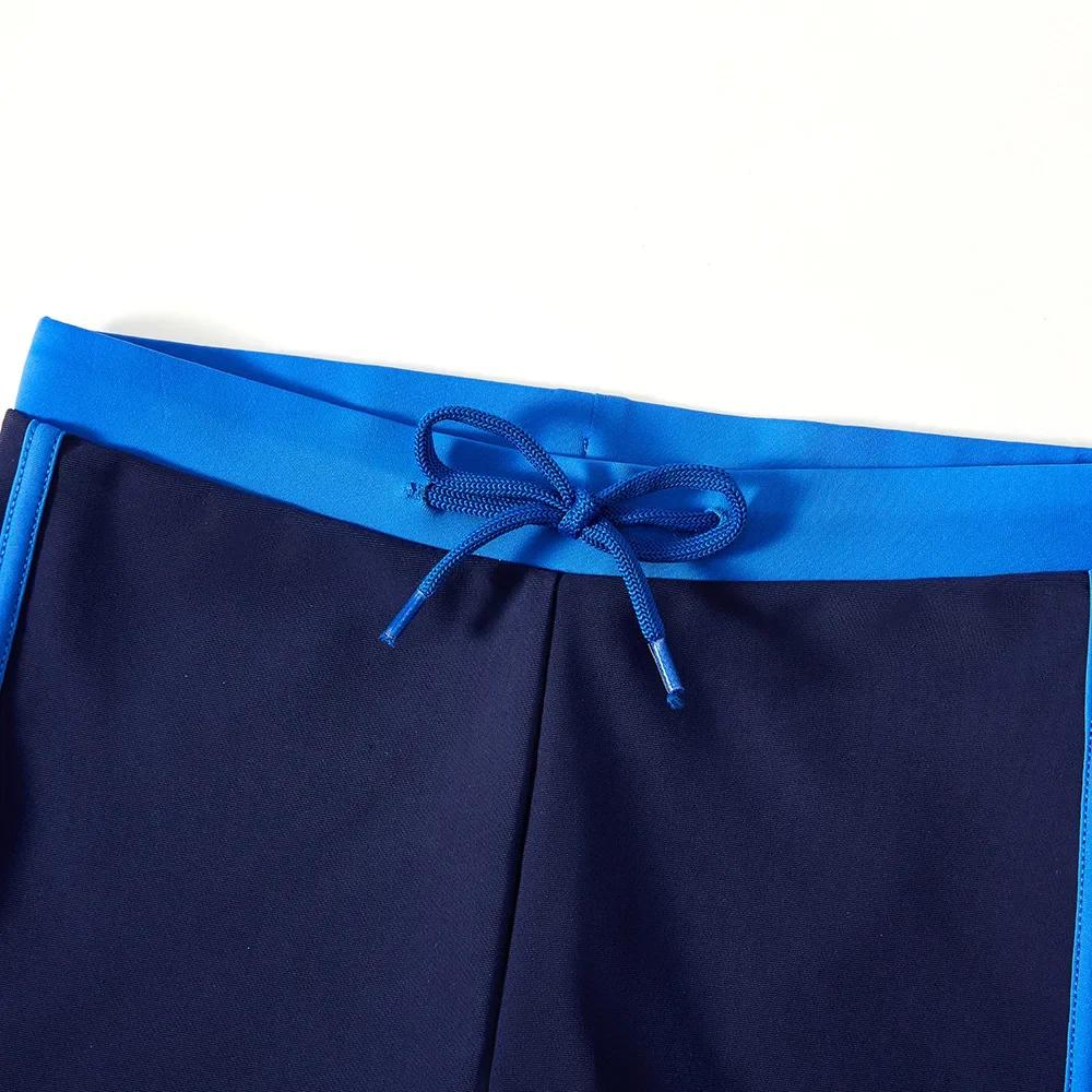 Maillot de bain garçons 4-12 ans 2025 - Troncs bleus enfants qualité supérieure plage piscine