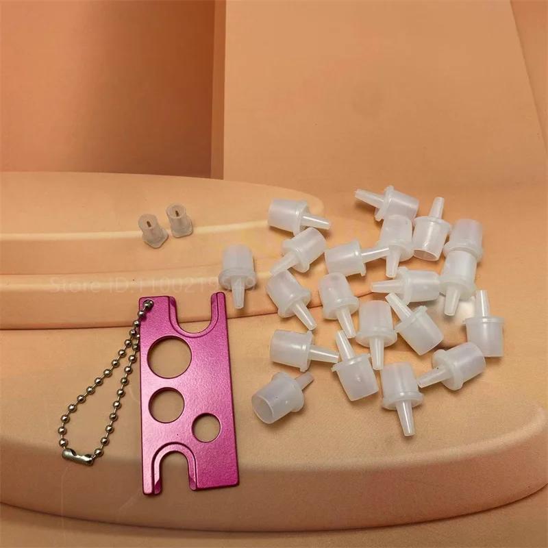 23 pièces Extension de cils colle bouchons ouvre broches de colle cils colle adhésif Kit de sauvetag
