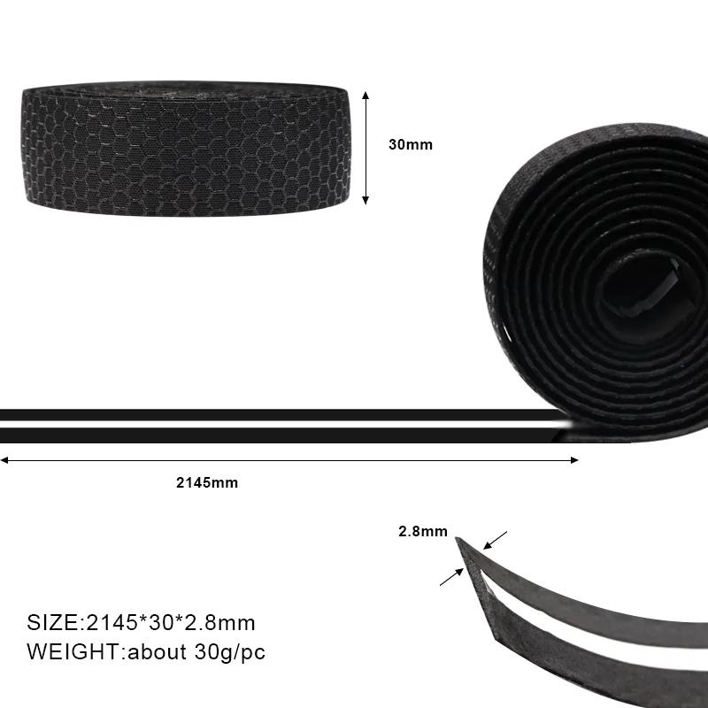 Bande de guidon de vélo en Gel de silice, sangles de guidon de vélo de route, respirantes et antidér
