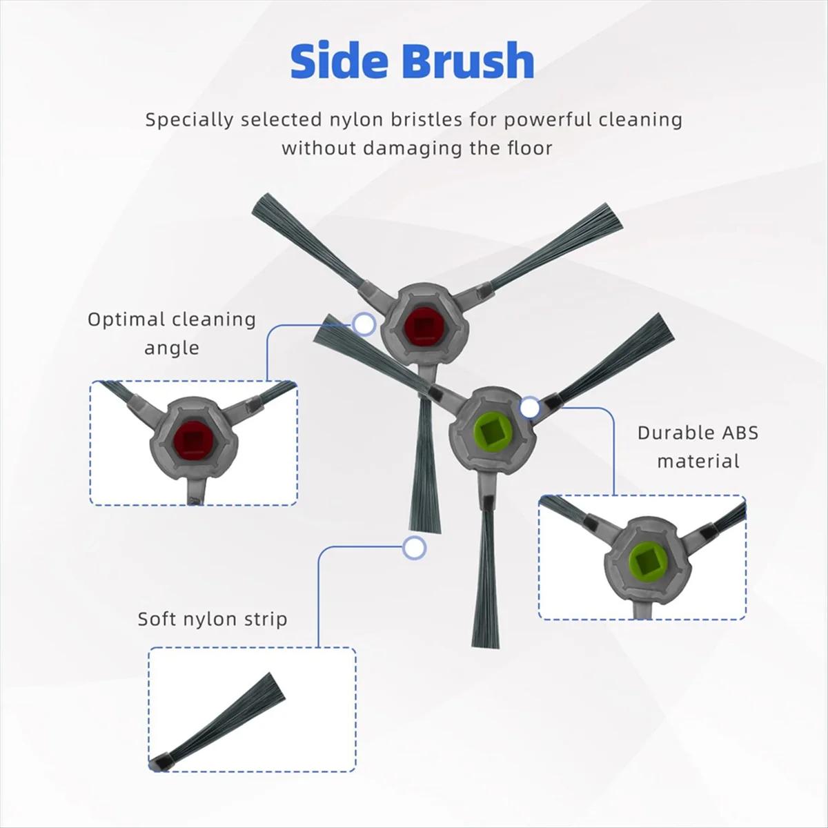 Compatible avec l'aspirateur robot AIRROBO P20 Brosse principale et latérale Filtre HEPA Accessoires