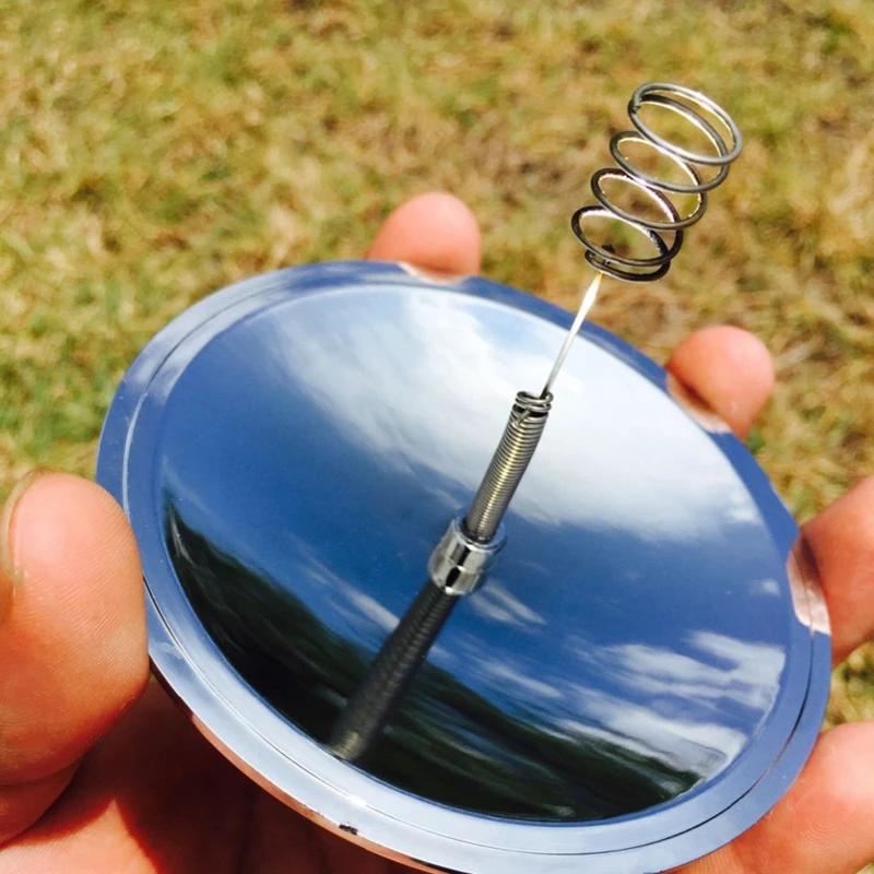 Briquet solaire d'extérieur, Camping survie, feu, étanche et coupe-vent, démarreur de feu, outil d'u