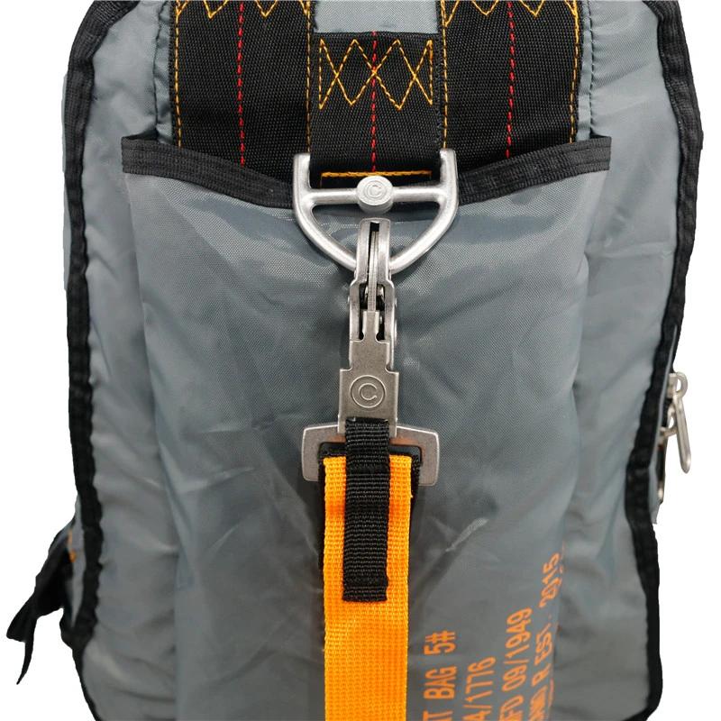 LQARMY Air Force Parachute boucles sacs à dos Nylon sac à dos tactique sac de déploiement sacs à dos