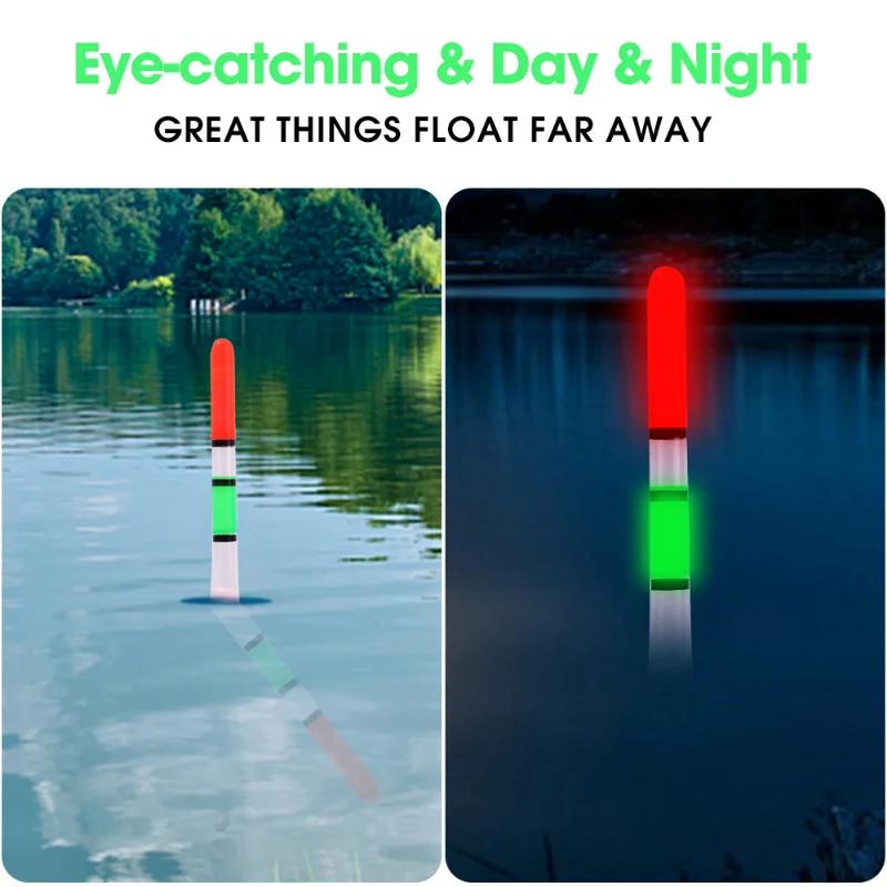 EVA lumineux pêche nuit flotteur bâton lumineux mousse plastique Bobber mer roche pêche frappant flo