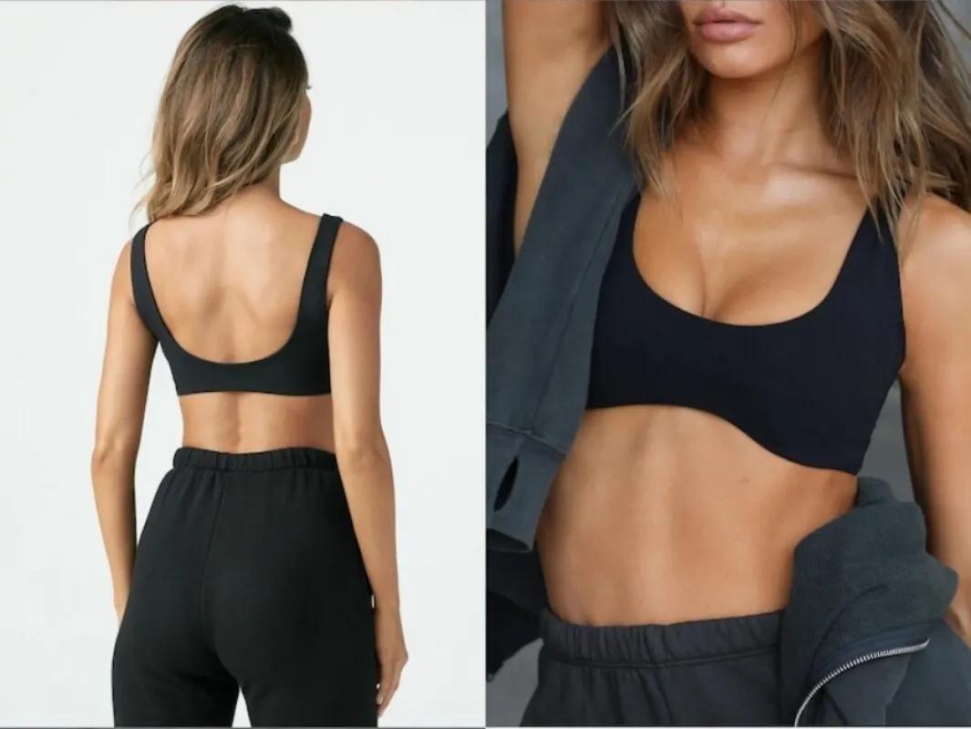 Soutien-gorge de Yoga ajustement serré absorption humidité respirable - Fitness