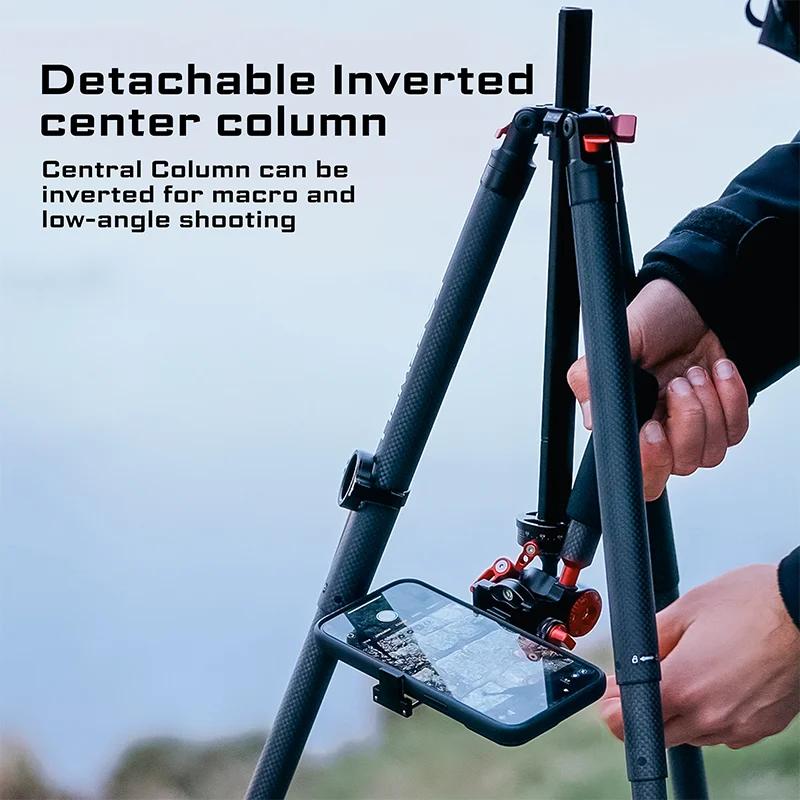 Freewell Trépied de voyage portable, 1.5m, boule résistante à 360 °, support multifonction en fibre