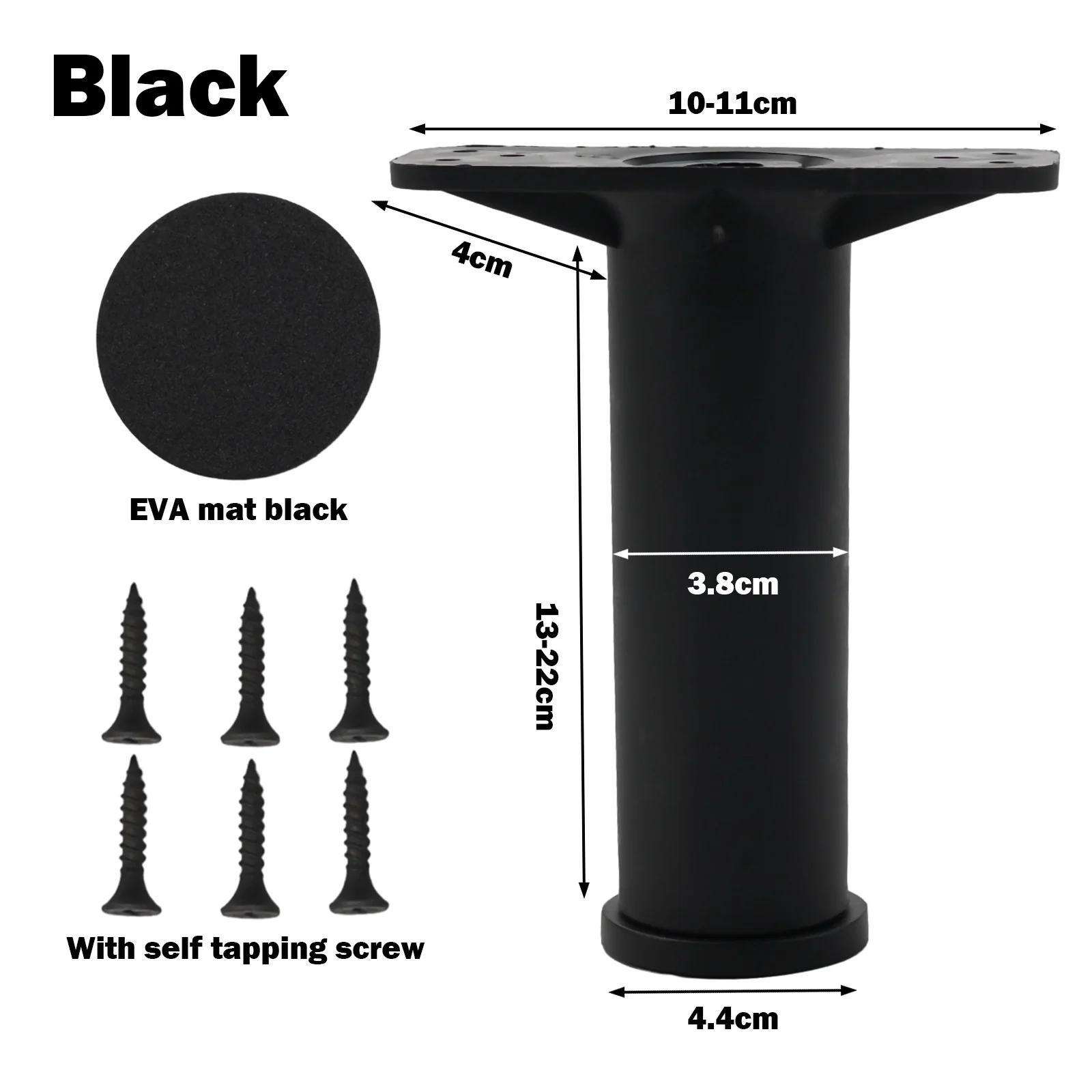 1 pièces Support de poutre de lit fixateur de pied télescopique réglable en plastique meubles jambe