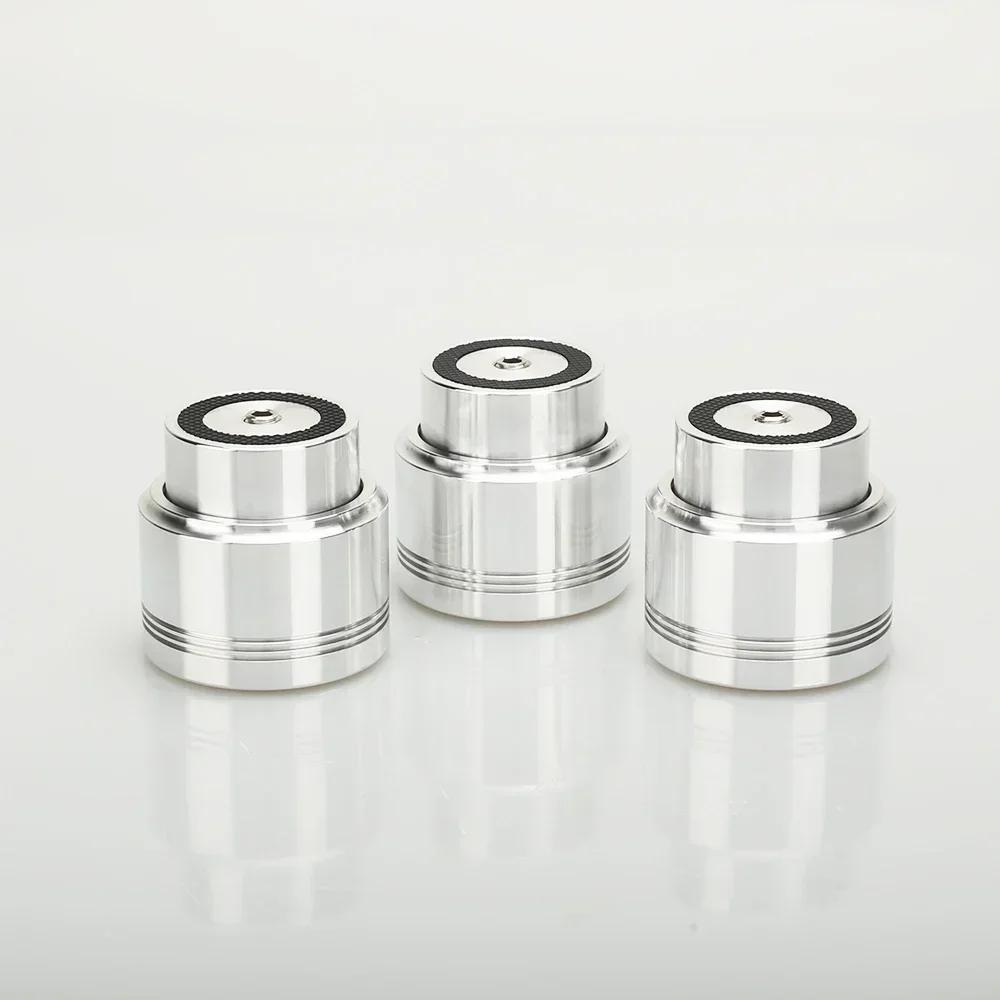 Haut-parleur flottant Maglev en alliage d'aluminium, support d'amplificateur, pointes de disques, le