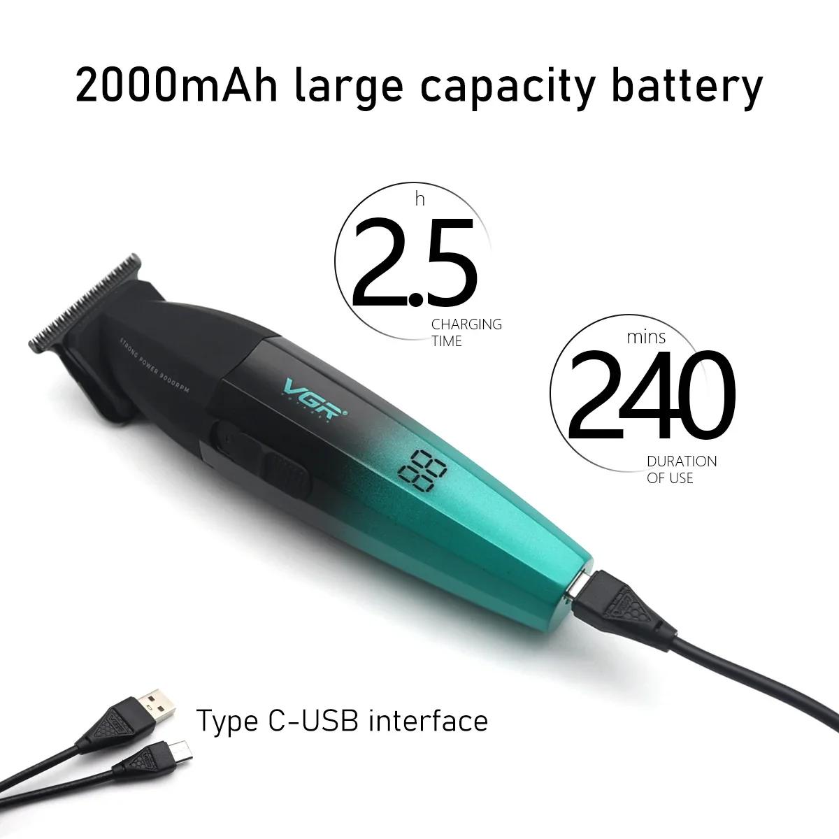 Machine de finition professionnelle en métal complet de 9000 tr/min VgazV-906 pour les hommes DLC T-