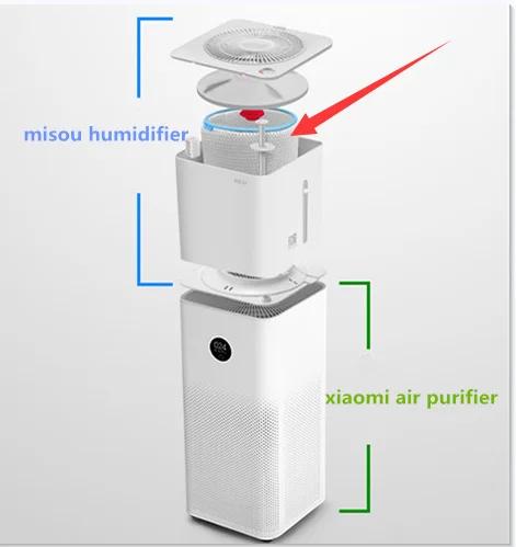 Filtre humidificateur en Polyester lavable, 2 pièces, pour purificateur d'air misou MS4600 MS4601MS5