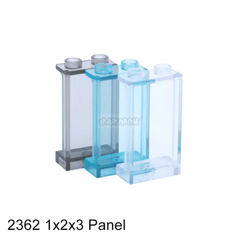 MARUMINE MOC – bloc de construction, partie fenêtre, maison en verre, panneau mural Transparent 8755