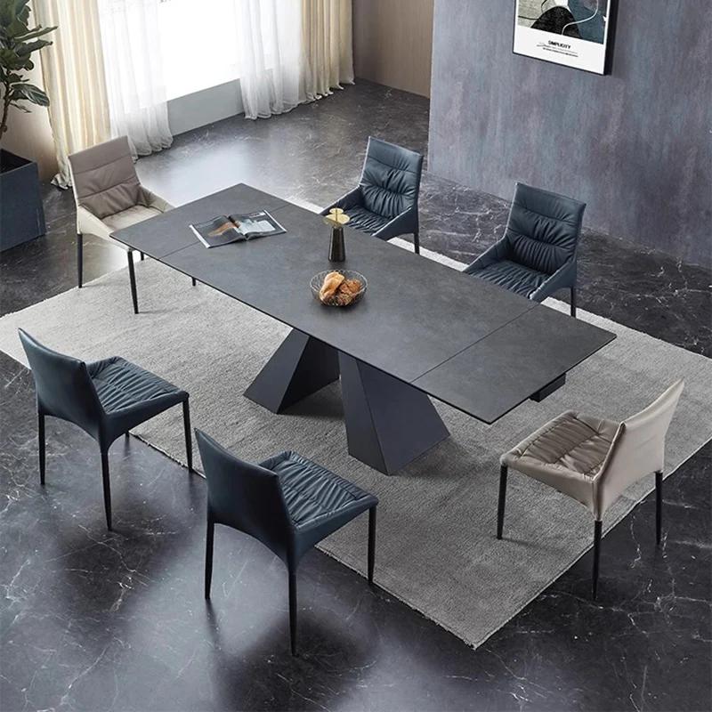 Table à manger extensible, café, Restaurant, cuisine, bureau, Service de luxe moderne, meubles de sa