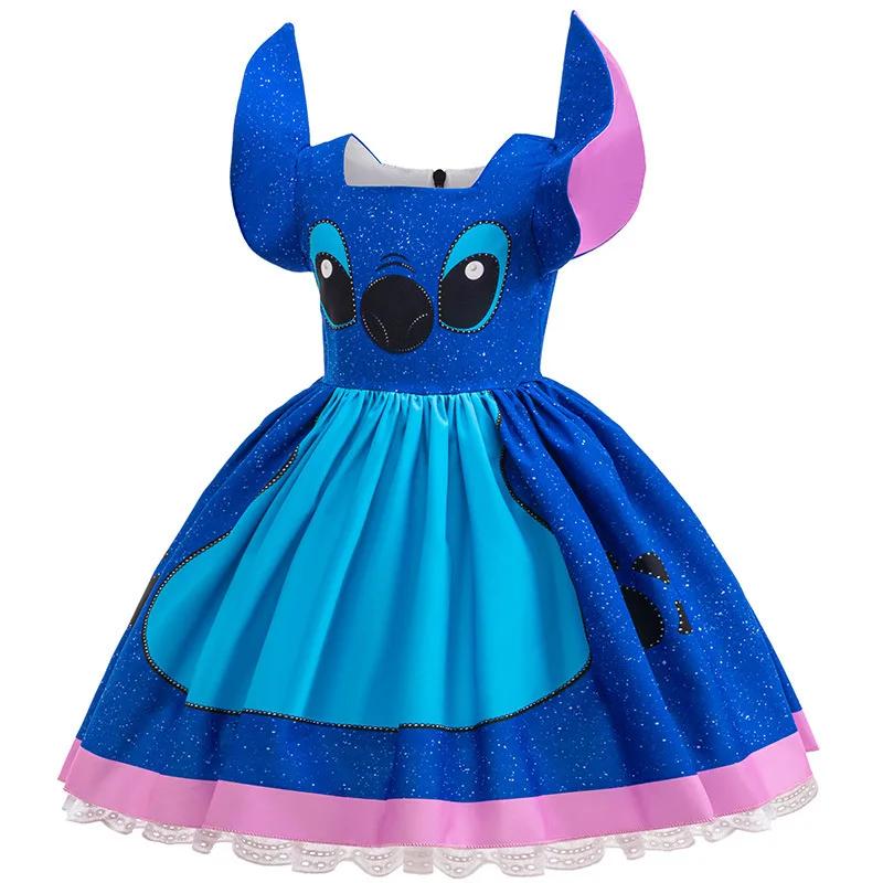 Robe de film Lilo pour filles, Costume de Cosplay, spectacle sur scène, fête de carnaval d'halloween