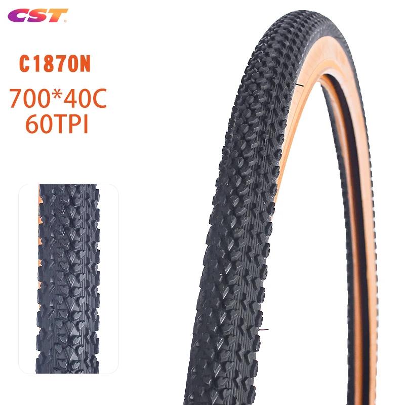 CST-Pneu de vélo de route 700C, 700 x 40C, C1870N, 40-622 60TPI, degré d'usure