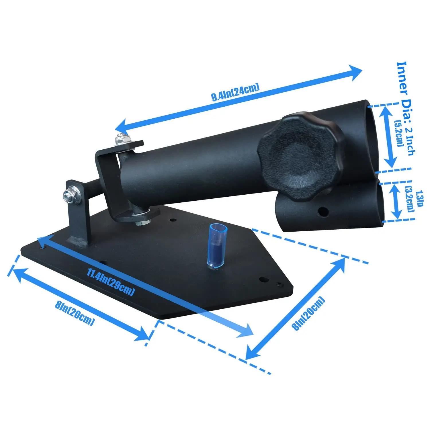 Station de musculation portable et résistante à 360 °, base T-bar de luxe, plateforme de renforcemen