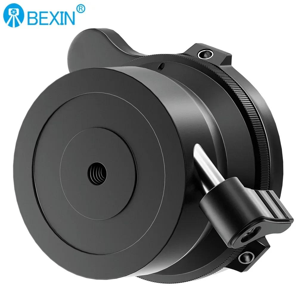BEXIN-Trépied professionnel pour appareil photo reflex numérique, base de chute, plaque de réglage a