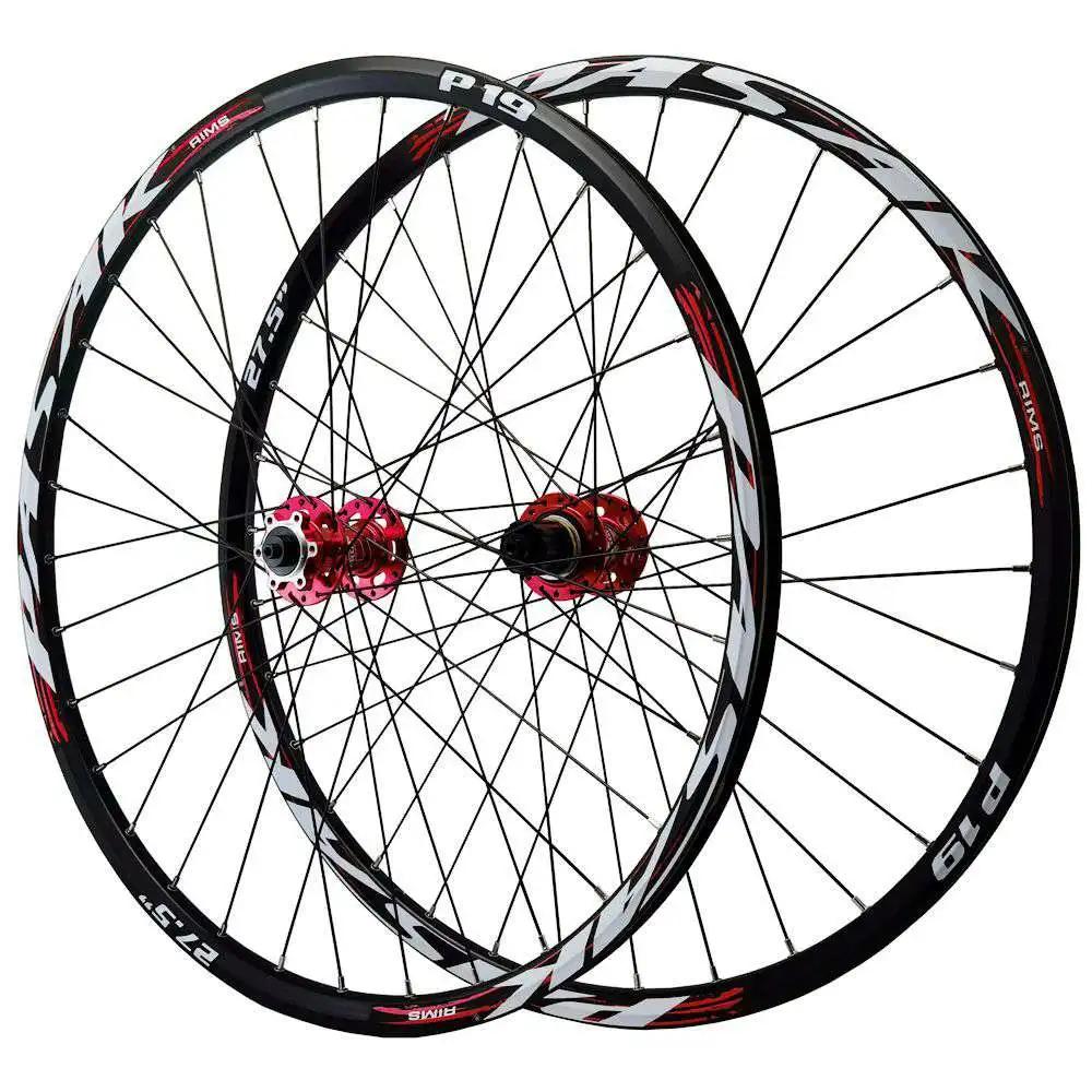 Pasak-Jeu de roues VTT Aro 29 27.5 26 jantes à pneu, frein à disque 32h QR 5mm F9x100 R9x135 THRU 15
