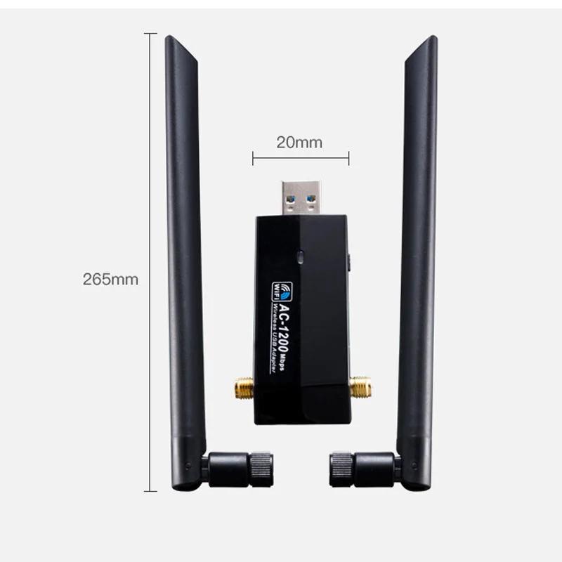 RTL8812au Kali Linux carte réseau Test de pénétration Usb sans fil WiFi émetteur récepteur AP Gigabi