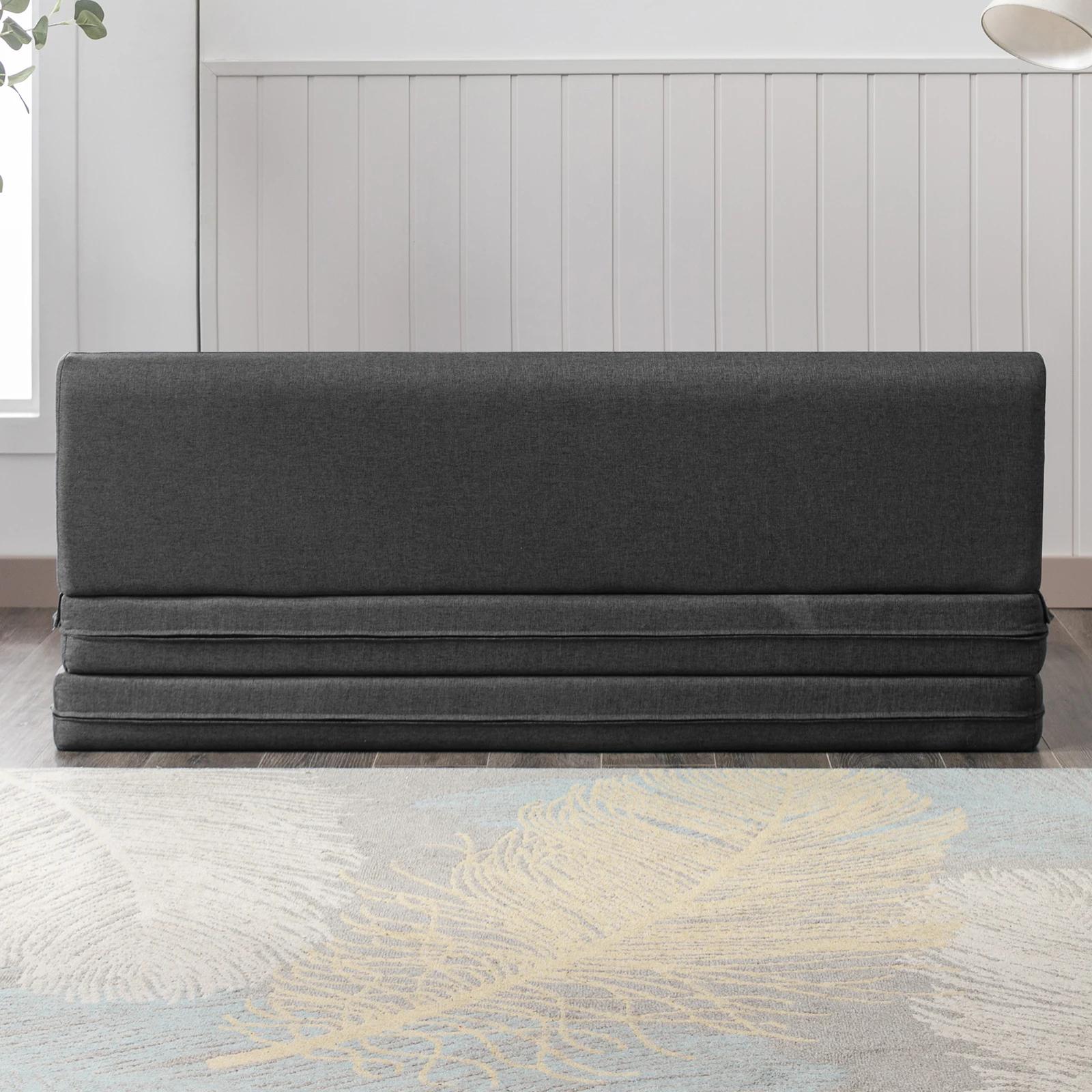 HORGgland-Canapé convertible O solutions.com, matelas de sol moderne avec lin, canapé double taille