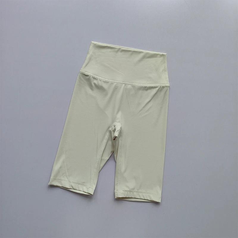 Gaoshi-Shorts de sport taille haute pour femmes, capris de yoga, de course à pied, de fitness, à séc