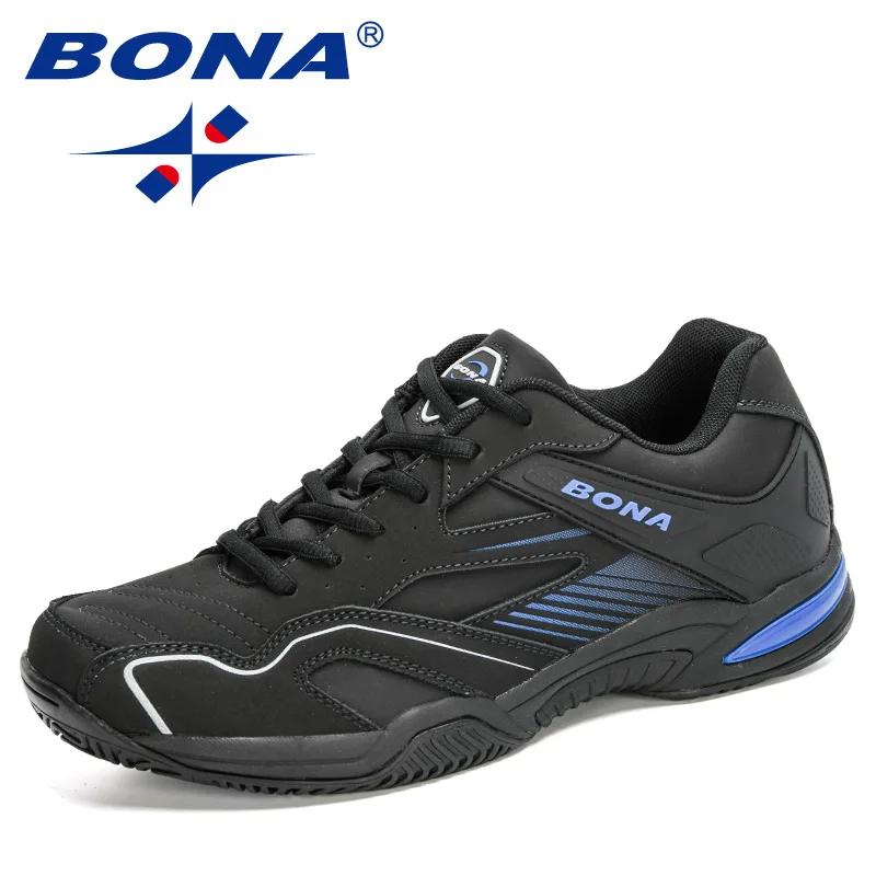 Chaussures BONA tennis de table hommes baskets intérieur confortables respirantes sport
