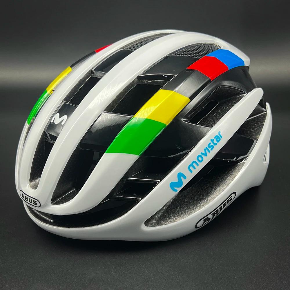 Casque de cyclisme sur route rouge, casque de vélo pour hommes et femmes, équipement de vélo, équipe