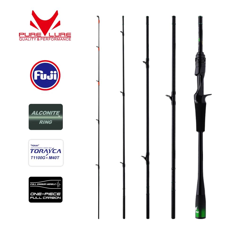 Canne à pêche BFS PURELURE UL légère carbone - Pêche truite casting flux bar roche