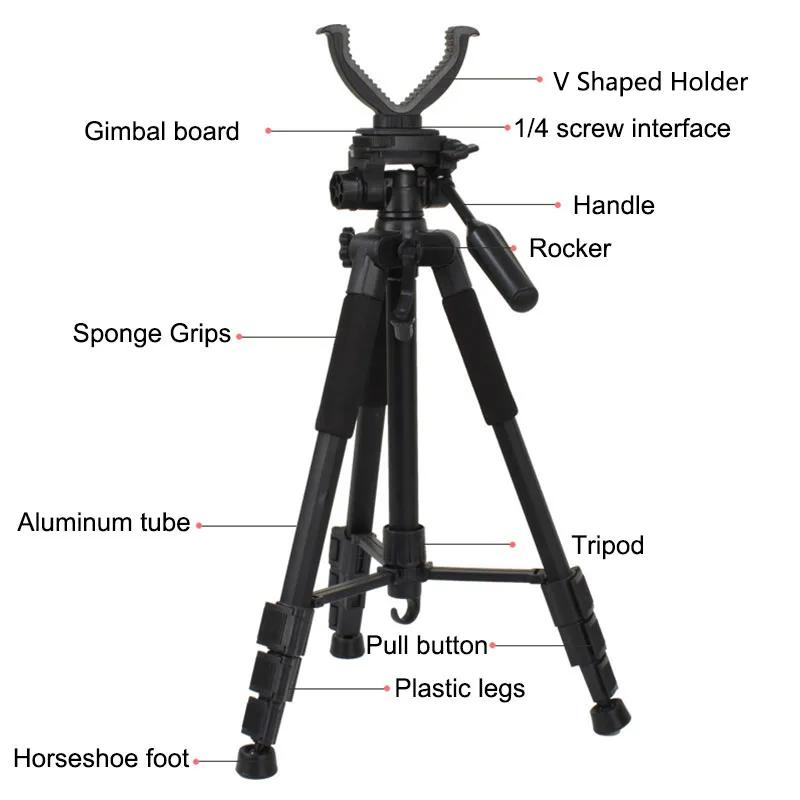 Trépied universel pour appareil photo, accessoires de chasse en plein air, support de bâtons de tir