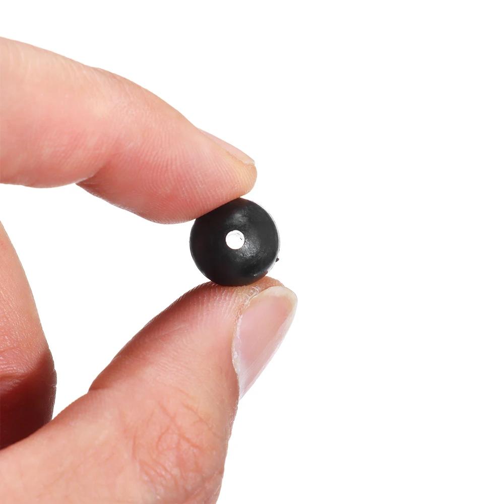 Perles de pêche rondes, souples et dures de 3mm à 12mm, accessoires pour leurres, hameçons, 100 pièc