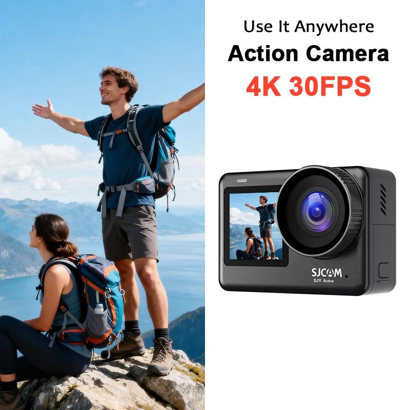 Caméra d'action SJCAM Flagship SJ11 ou CAM4, 4K, écran tactile 2,33 pouces, étanche, WiFi 5G, HDR ac