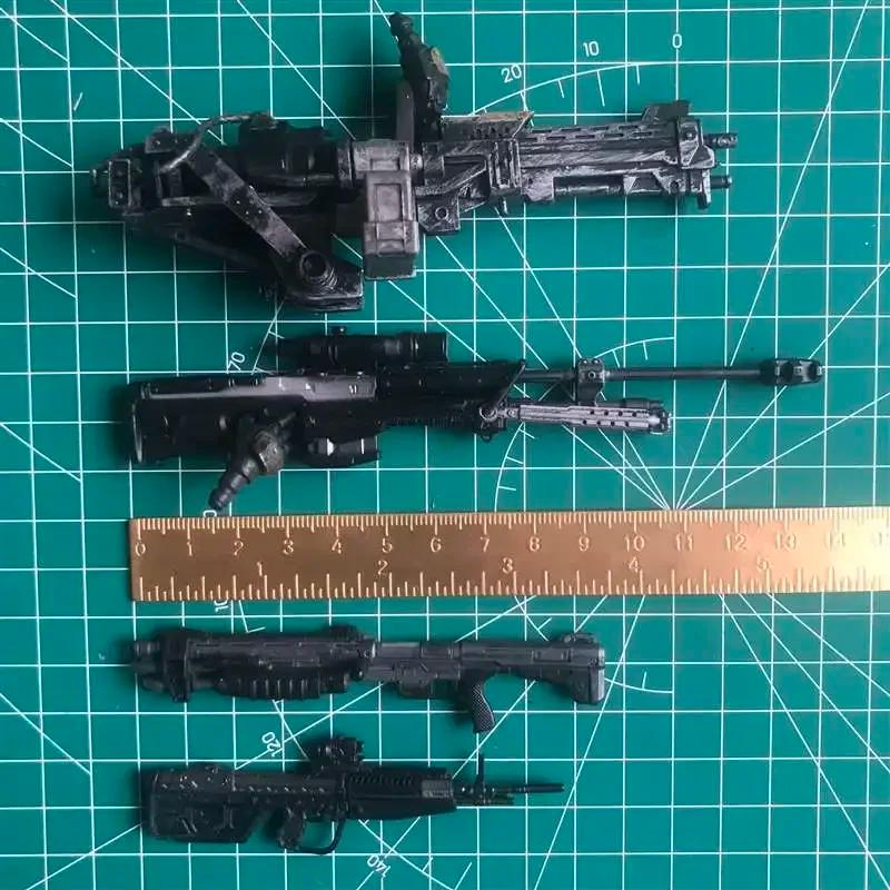 Accessoires de mitrailleuse supplémentaires pour équipement pour figurine d'action de 6 à 12 pouces