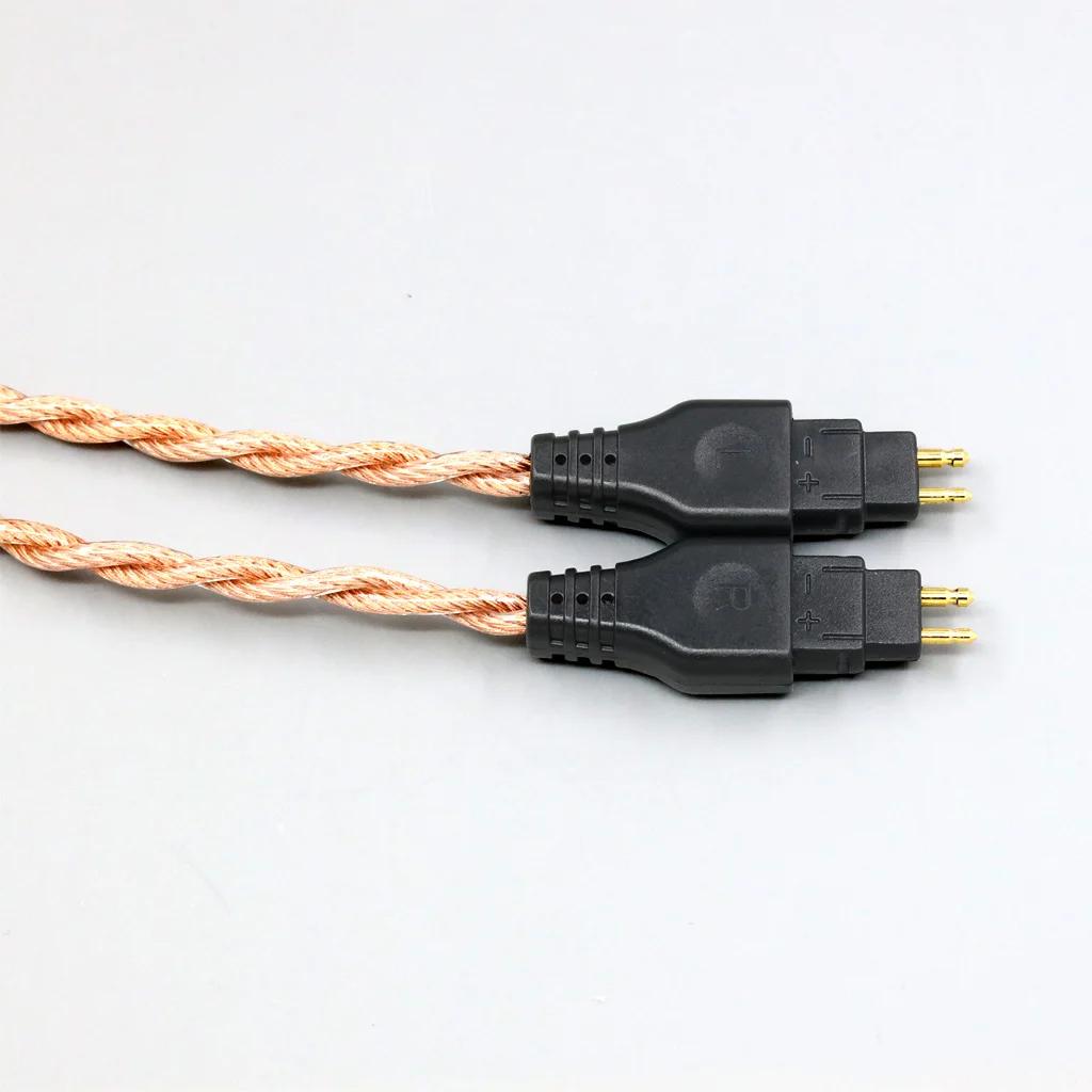 Câble d'écouteur mixte en graphène 7N OCC blindé, pour Sennheiser HD580 HDfemale HD650 HDxxx HD660S