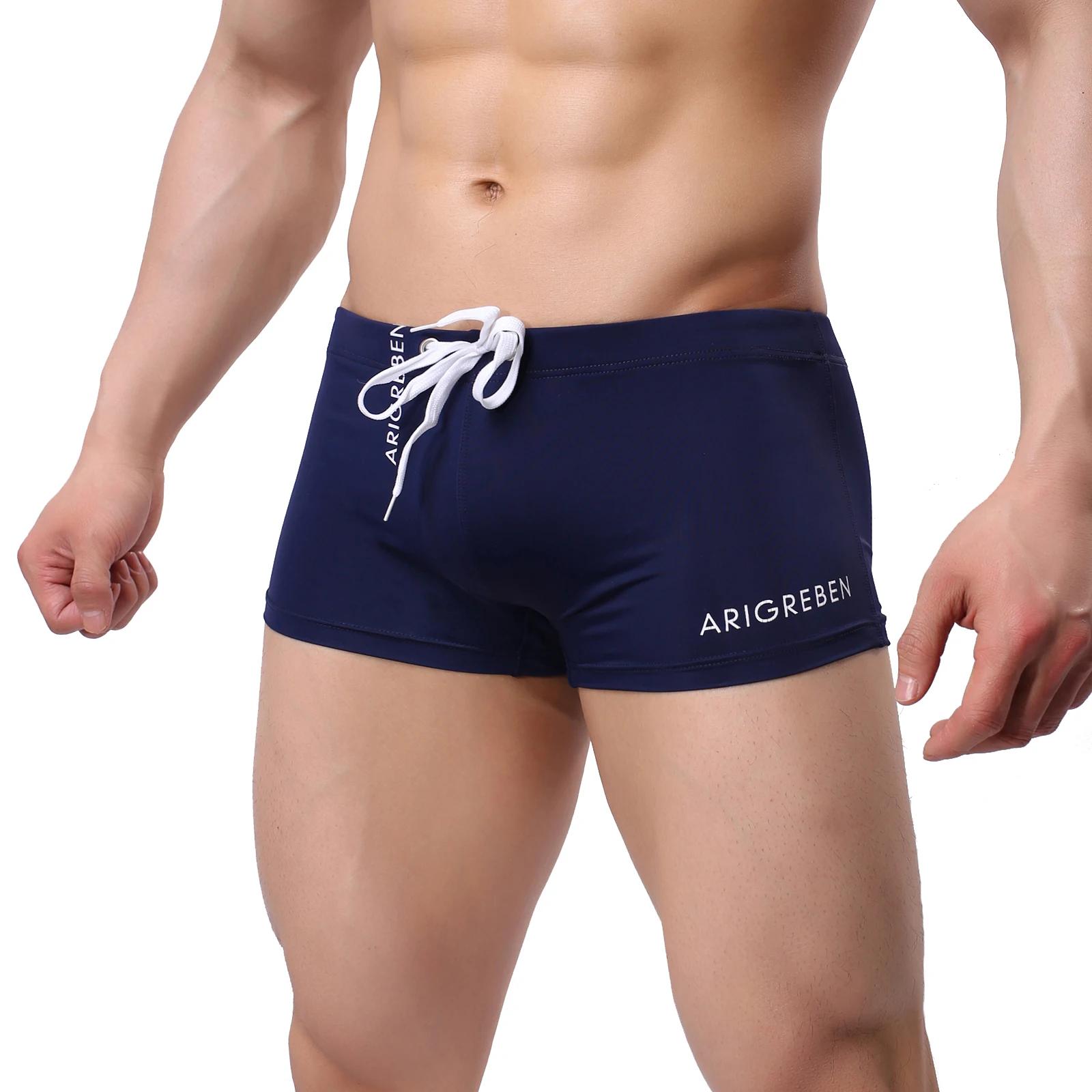 Maillots de bain pour hommes Sexy homme maillots de bain maillot de bain short de plage Boxer Surf m