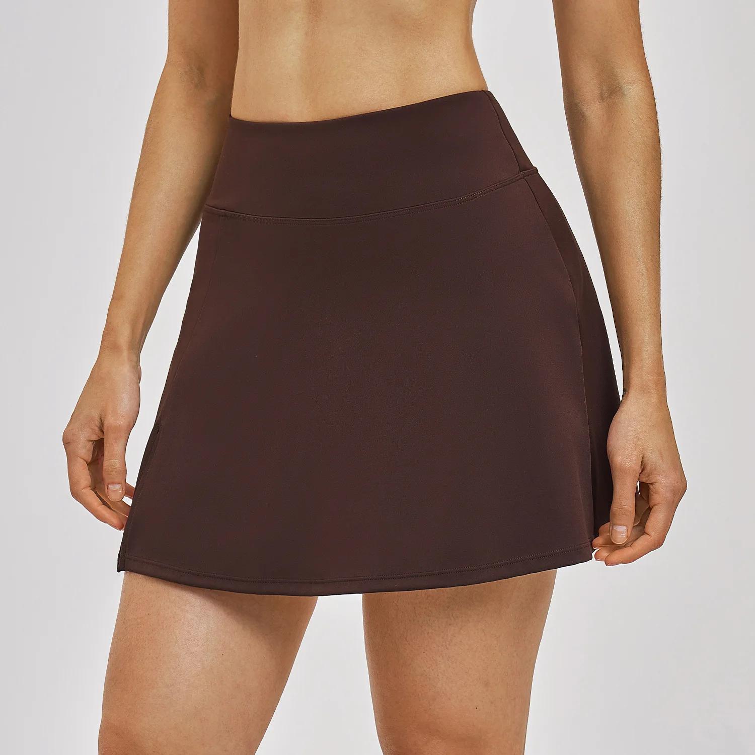Nouvelles jupes courtes de yoga pour femmes, ultra-courtes, pour la gym, l'exercice, la course, le f