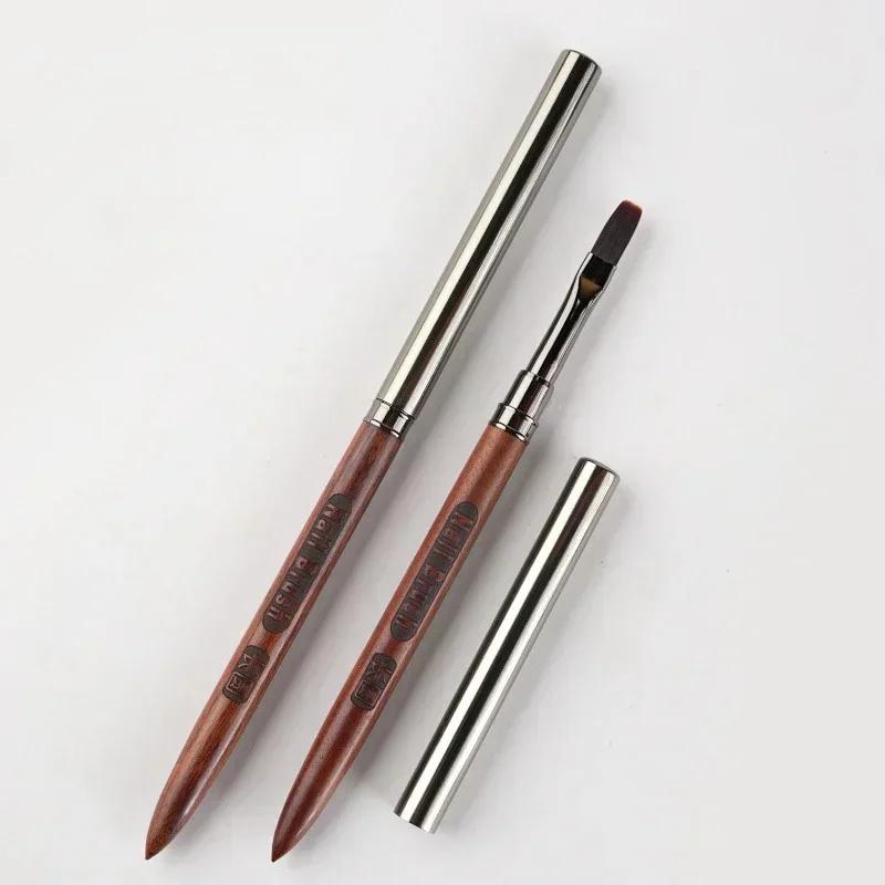 Pinceau de peinture en gel pour ongles, accessoire de construction d'ongles en acrylique, pinceaux d