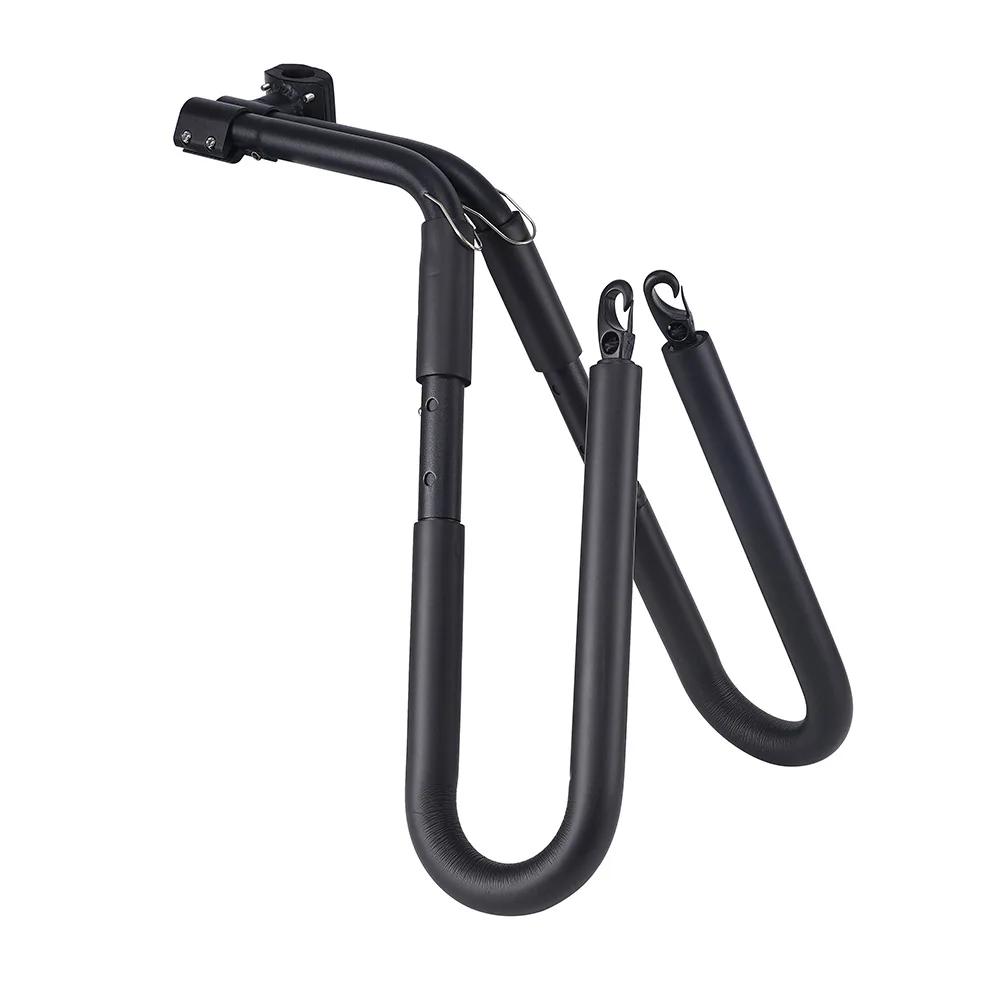 Support de transport pour vélo et kayak, support pliable et réglable avec bras rembourrés pour canoë
