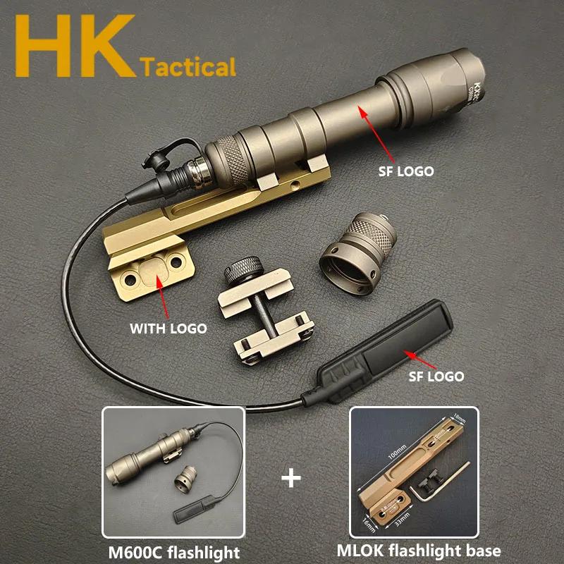 Tactique SF M600C M600 armes lumière lanterne fusil lampe de poche LED Surefir M300 Scout lumière to