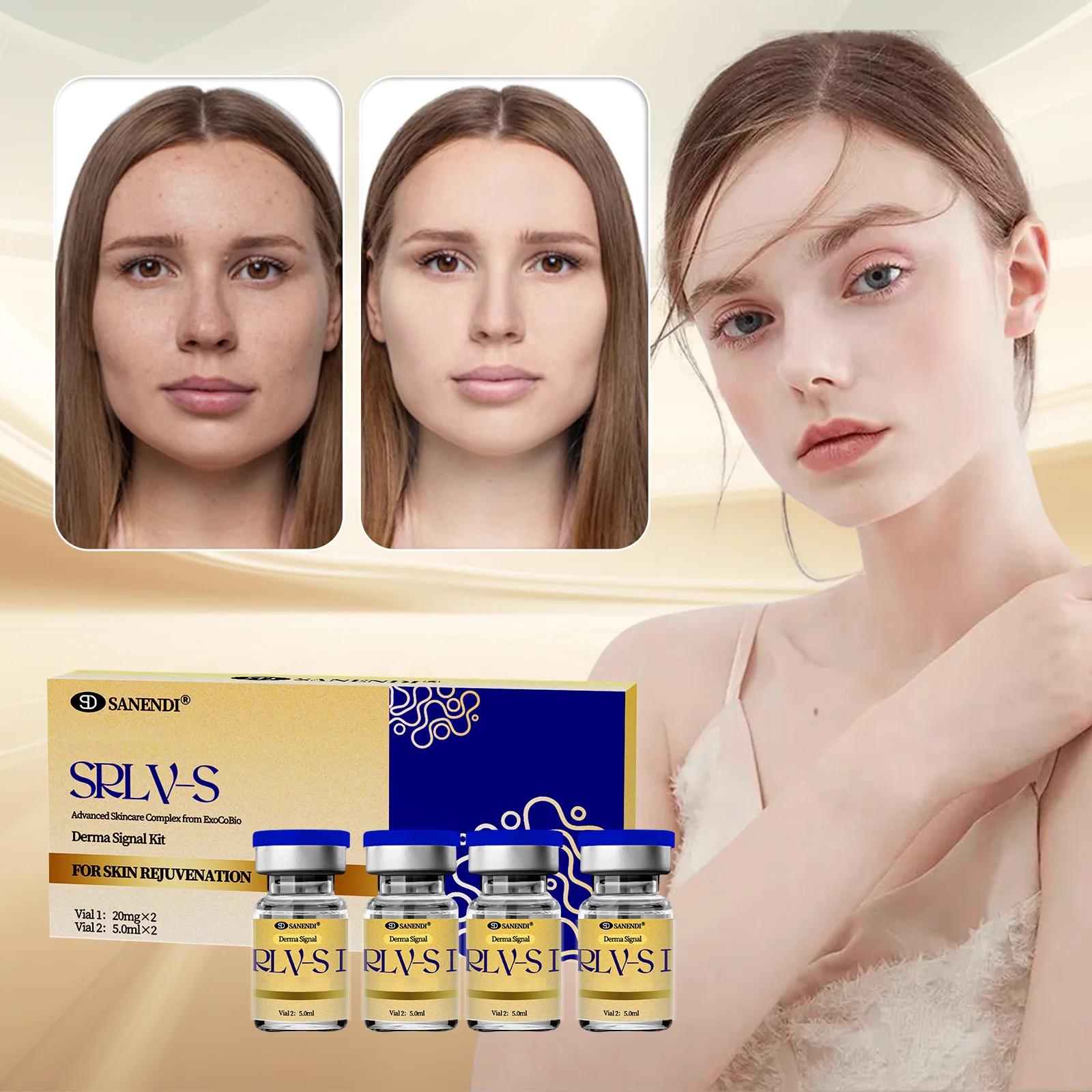 Booster cutané Exo Stem Cell avec acide hyaluronique pour la peau du visage, complexe avancé, traite
