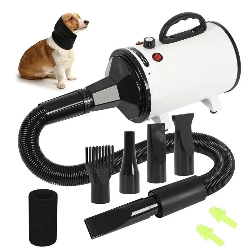 Sèche-cheveux rapide et silencieux pour animaux de compagnie, souffleur de toilettage pour chiens, v