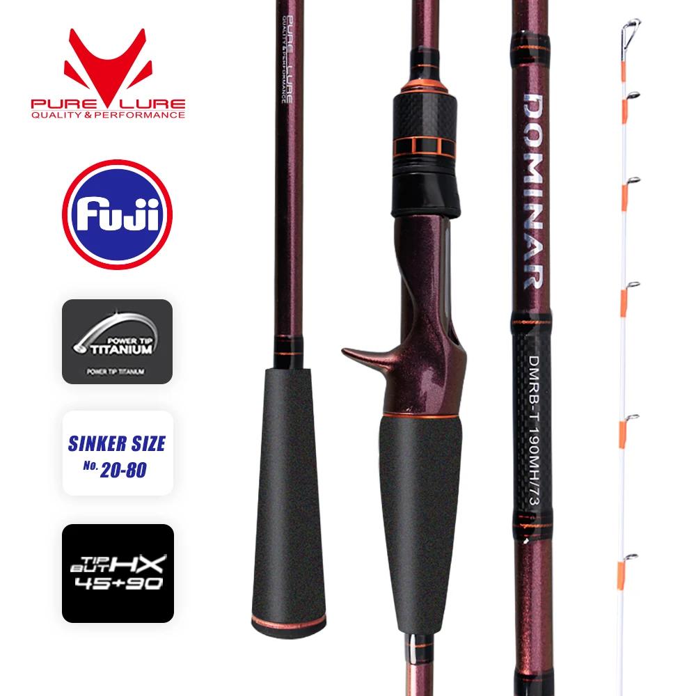 PURELURE-Tianium Tip Seiche Octopus Fishing, Webfooted, Super Light, Considérant une action de 7:3,