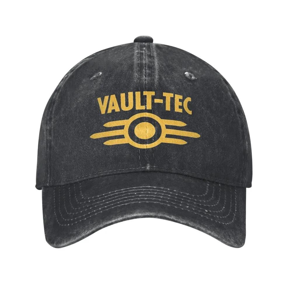 Vault Tec Logo Fallouted Game Sun Casquette de baseball Unisex-Adolescents Design Hip Hop Chapeau Ét