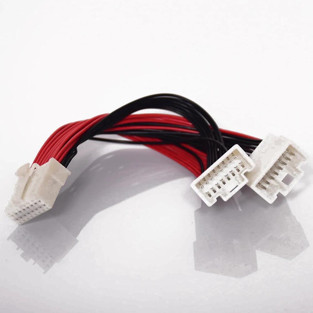 Adaptateur de faisceau de câblage de fil d'autoradio, connecteur, prise ajouter un changeur de CD po