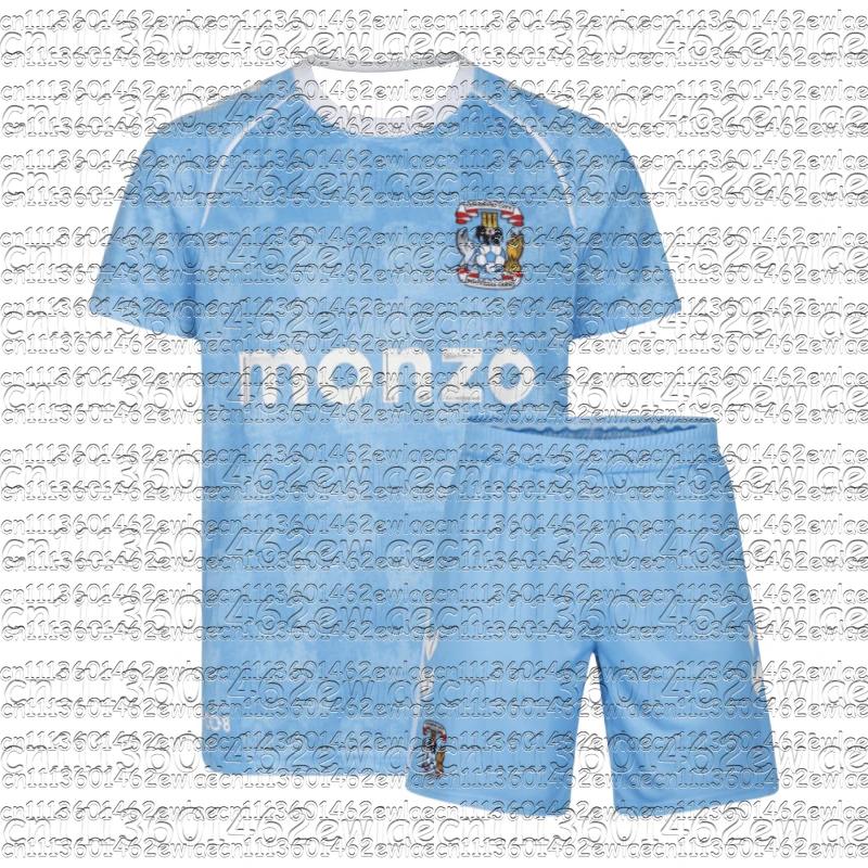 Nouvel ensemble maillot de football familial Coventry 2026 – Tenue de sport respirante et anti-humid