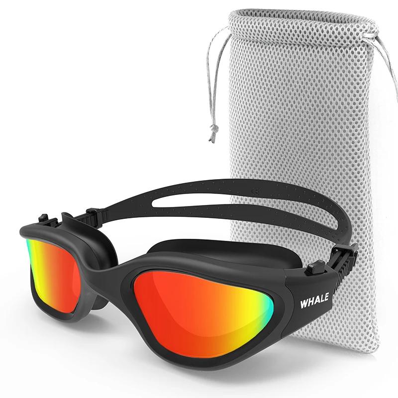 Lunettes de natation polarisées pour adultes, Anti-buée, Protection UV, lentille pour hommes et femm