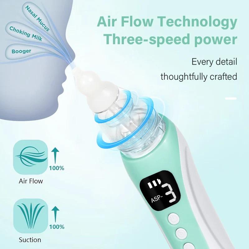 Aspirateur Nasal électrique pour bébé, nouveau modèle 2026, Version de chargement, aspirateur Nasal
