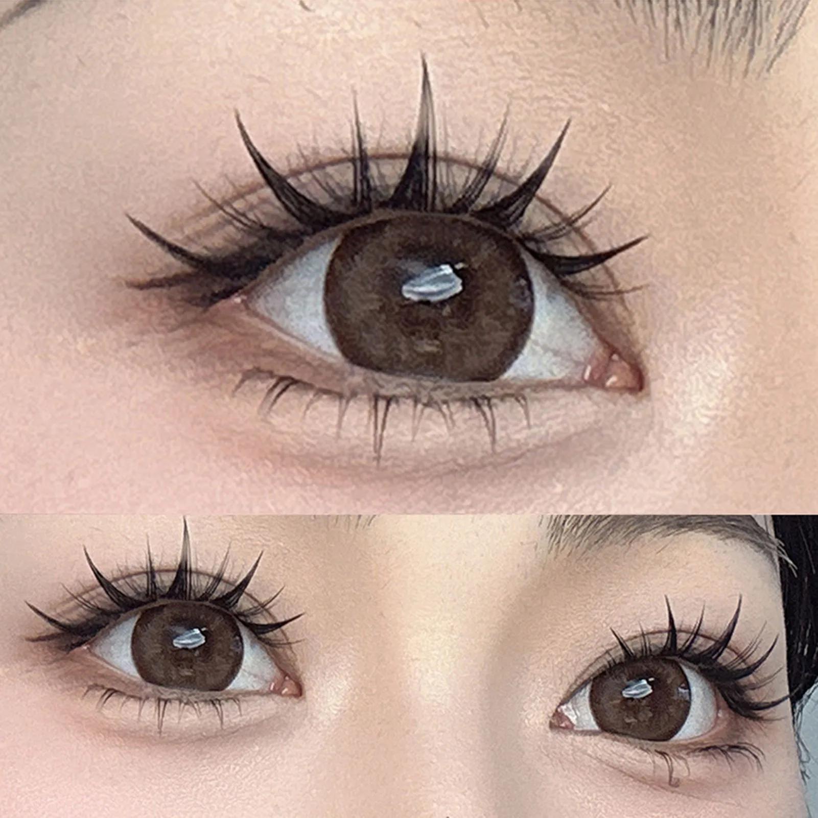 Extensions de cils 3D, 60/100 pièces, Volume recourbé, faux cils, maquillage Cosplay pour femmes et