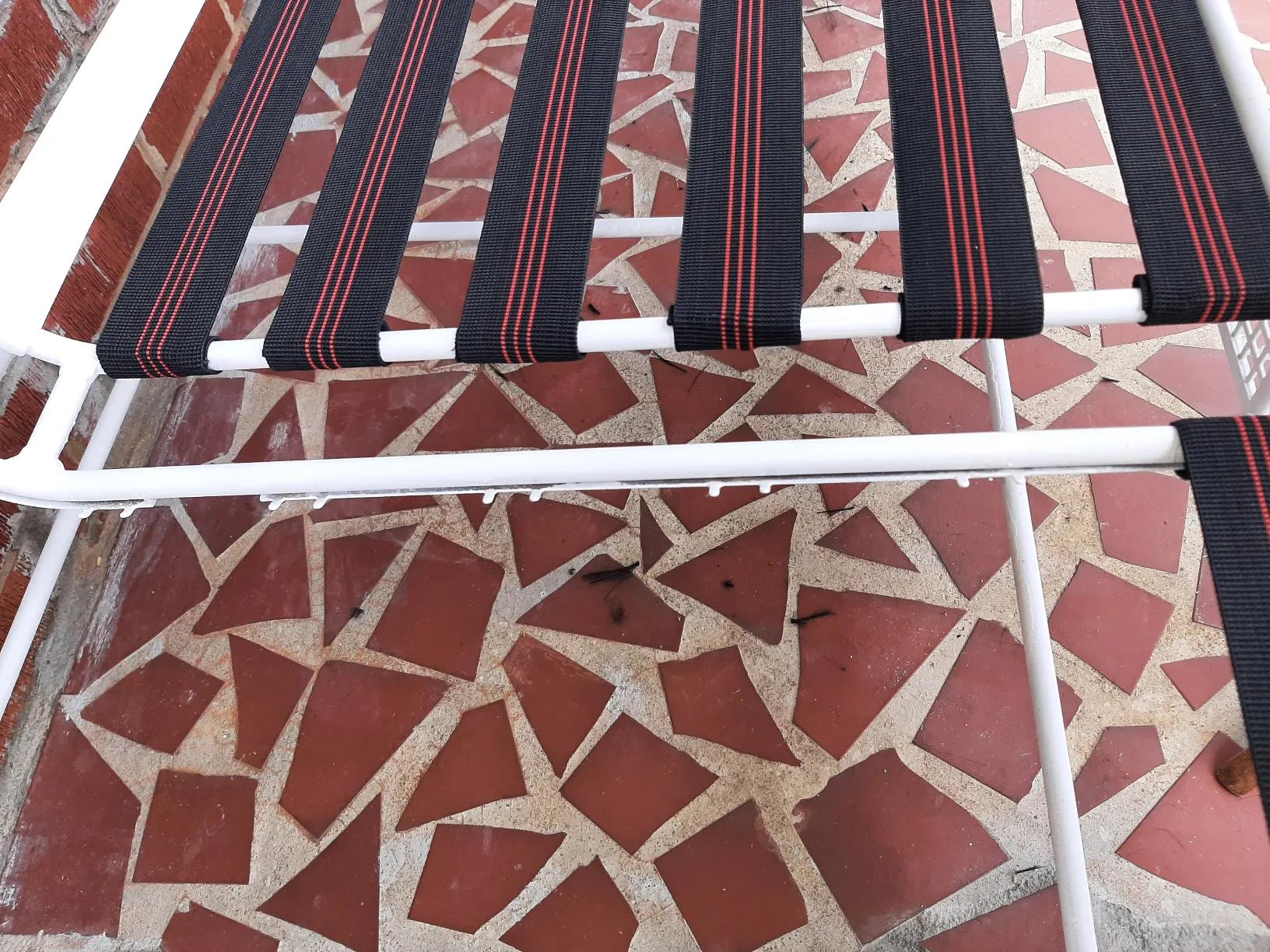 Sangle de chaise noire, élastique, ceinture élastique, 2 "de large, quarante rouleau de 36 pieds/472
