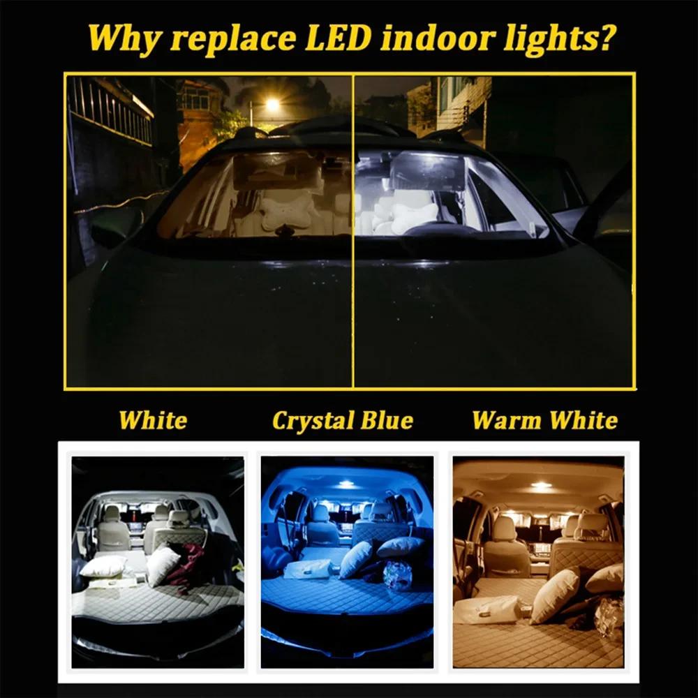 Kit de lampes d'intérieur Led, 11 pièces, pour Opel Corsa D OPC 2006 2007 2008 2009 2010 2011 2012 2