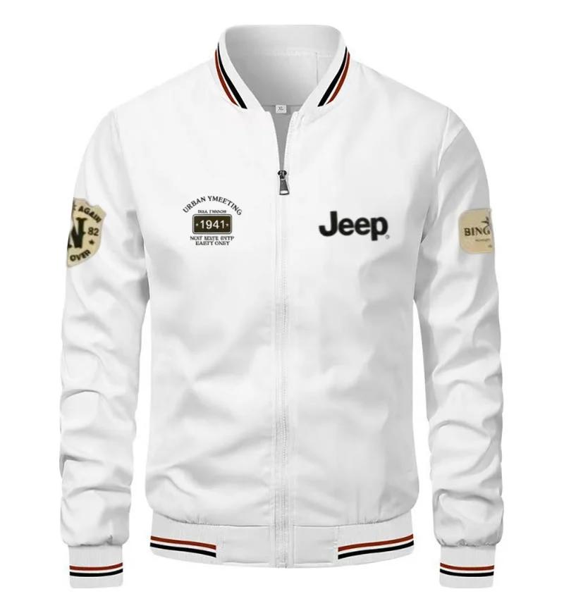 Nouvelles vestes à col de baseball Jeep 2026 de haute qualité pour le printemps et l'automne, hauts